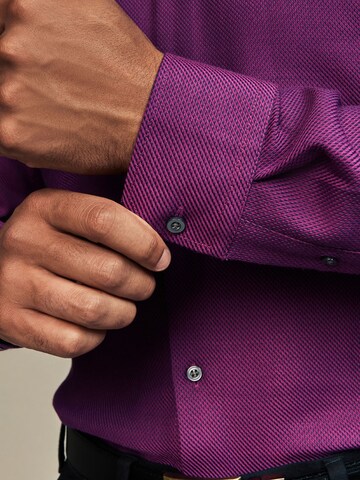 NextSlim Fit Košulja - ljubičasta boja