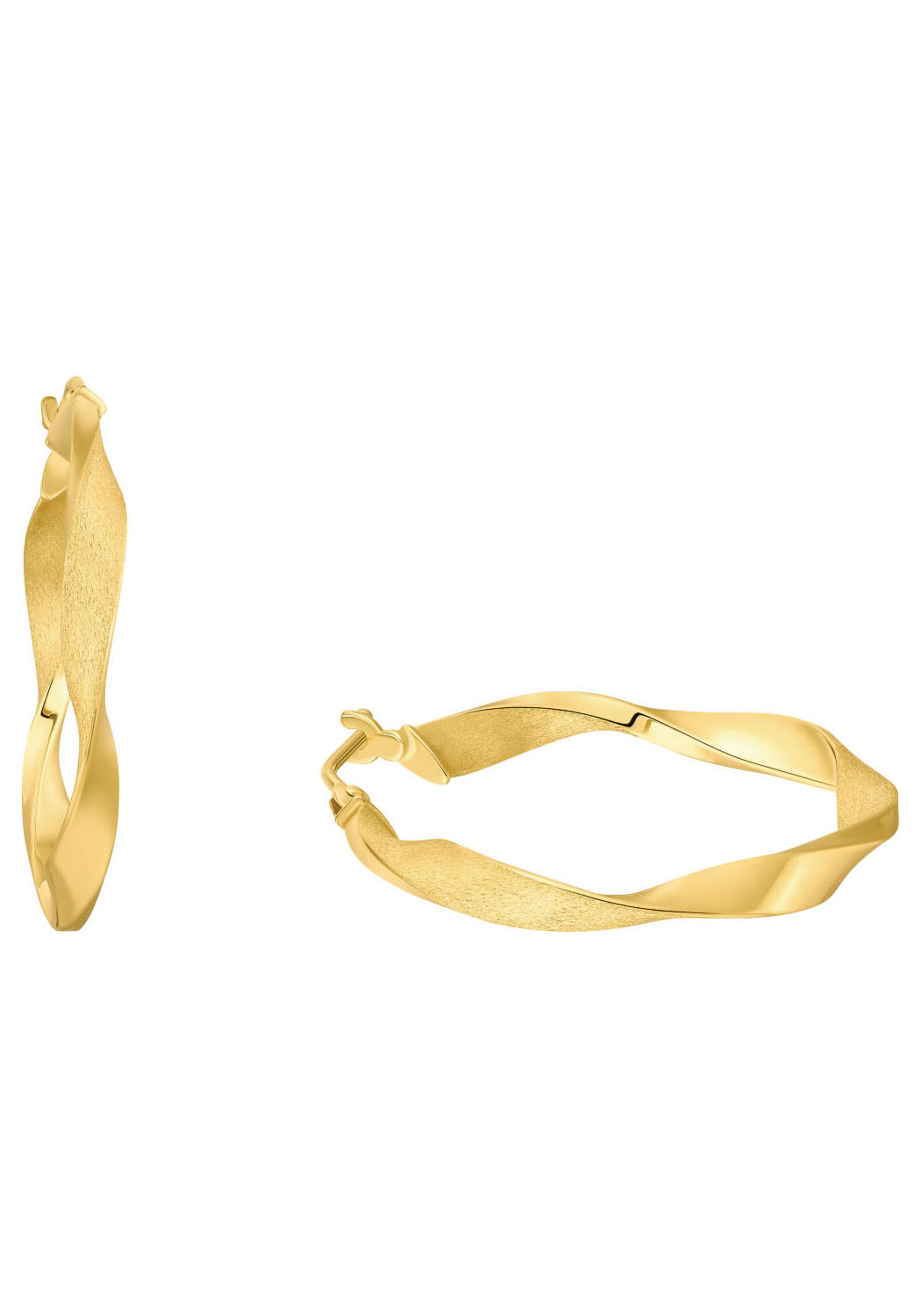 AMOR Earrings in Gold: front