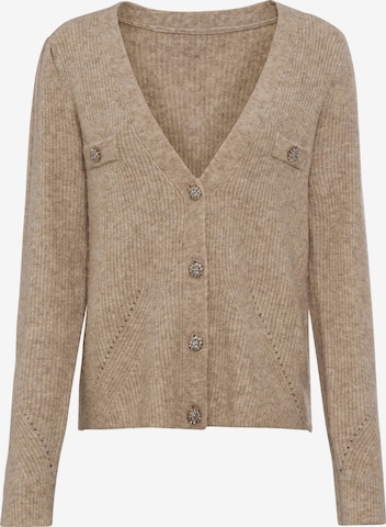 Cardigan heine en beige : devant