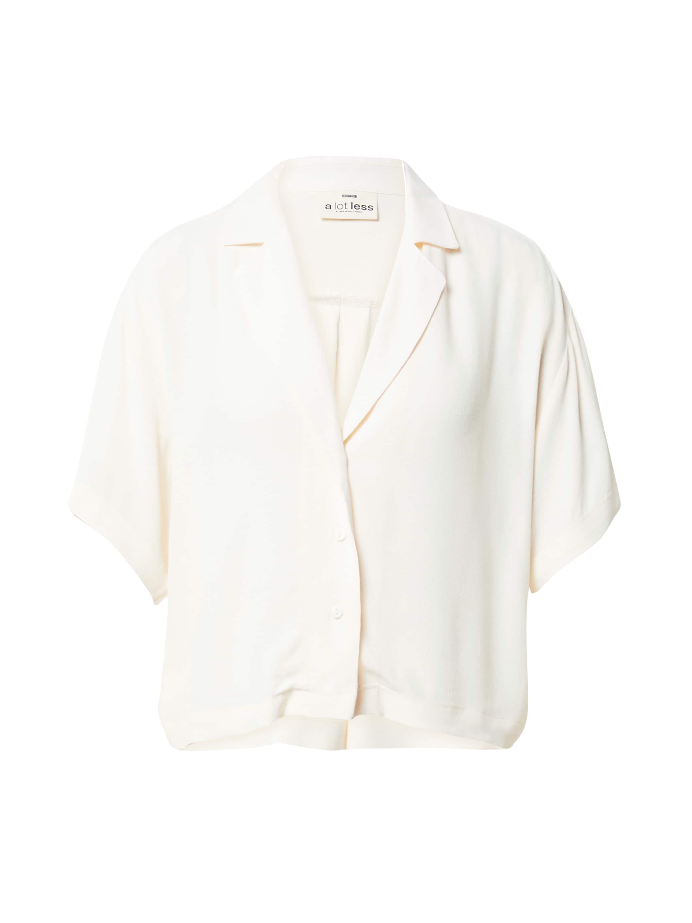 A LOT LESS Μπλούζα 'Rosa' σε λευκό: μπροστά