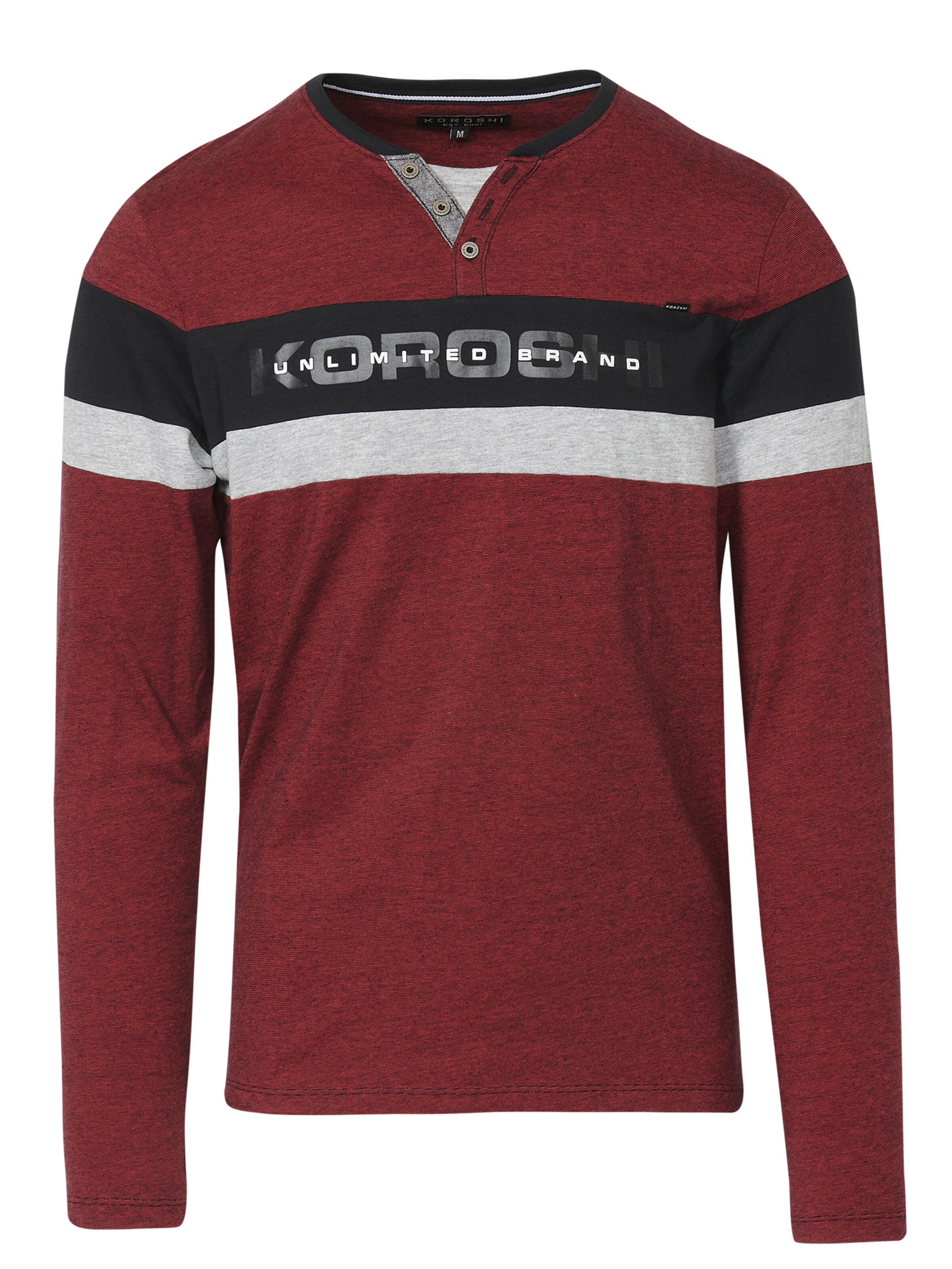 KOROSHI Koszulka w kolorze czerwony: przód