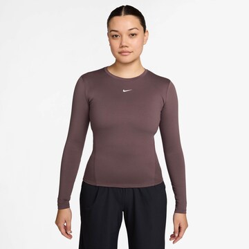 NIKE Performance Shirt 'ONE' in Purple: front