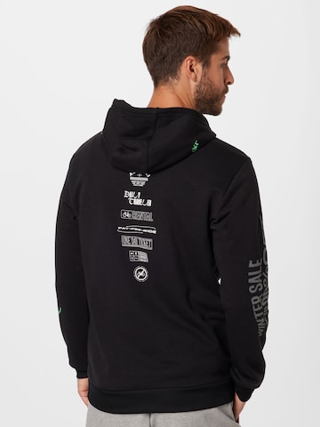 ADIDAS PERFORMANCE Athletic Sweatshirt in Black