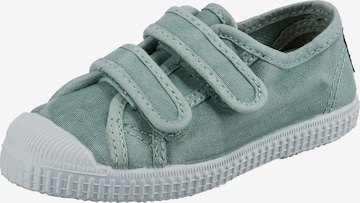 natural world Flats 'BASQUET DOBLE' in Green: front