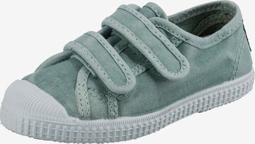 natural world Flats 'BASQUET DOBLE' in Green: front