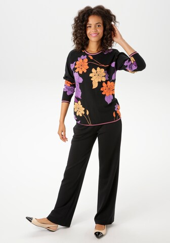 Aniston CASUAL Wide leg Pants in Black