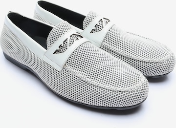 Emporio Armani Halbschuhe 47 in Weiß: Vorderseite