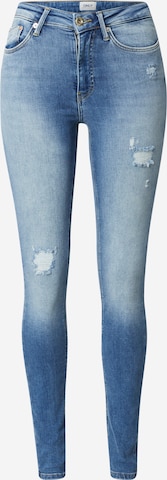 ONLY Skinny Jeans 'Paola' in Blauw: voorkant