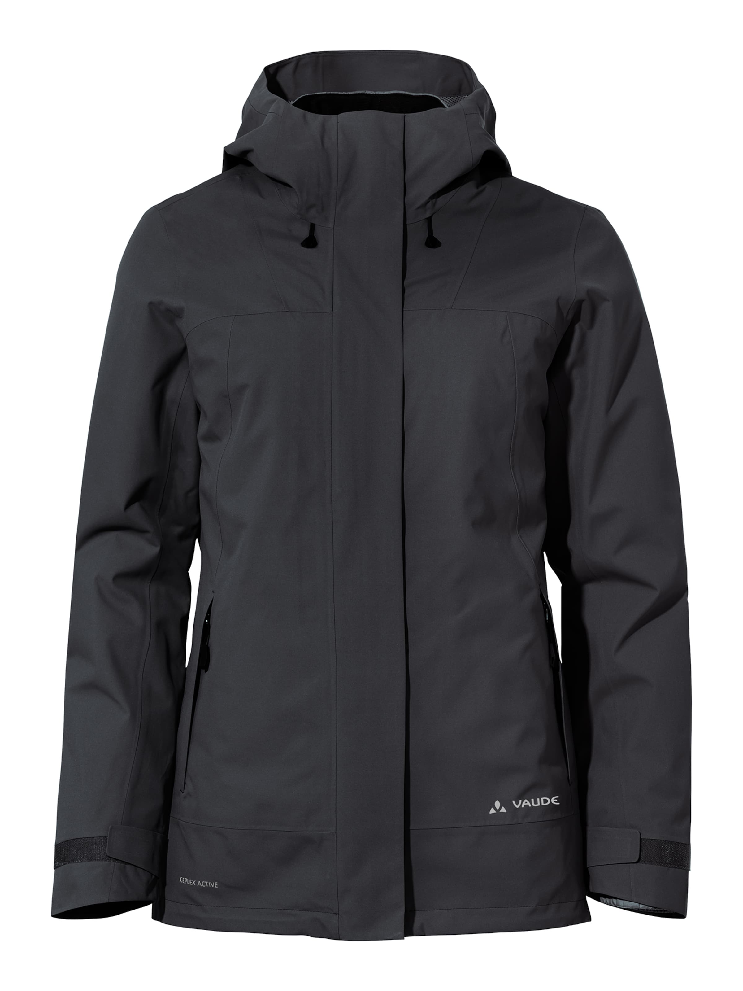 VAUDE Outdoor jacket ' Neyland 3in1' in Black: front