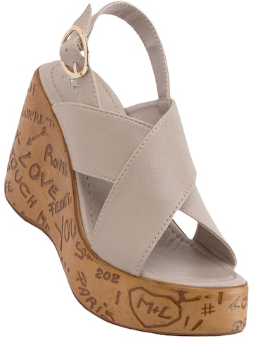 Limoya Sandaal 'Jenifer' in Beige: voorkant