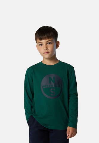 North Sails Shirt in Groen: voorkant