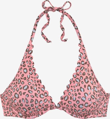 Top per bikini di LASCANA in rosa: frontale