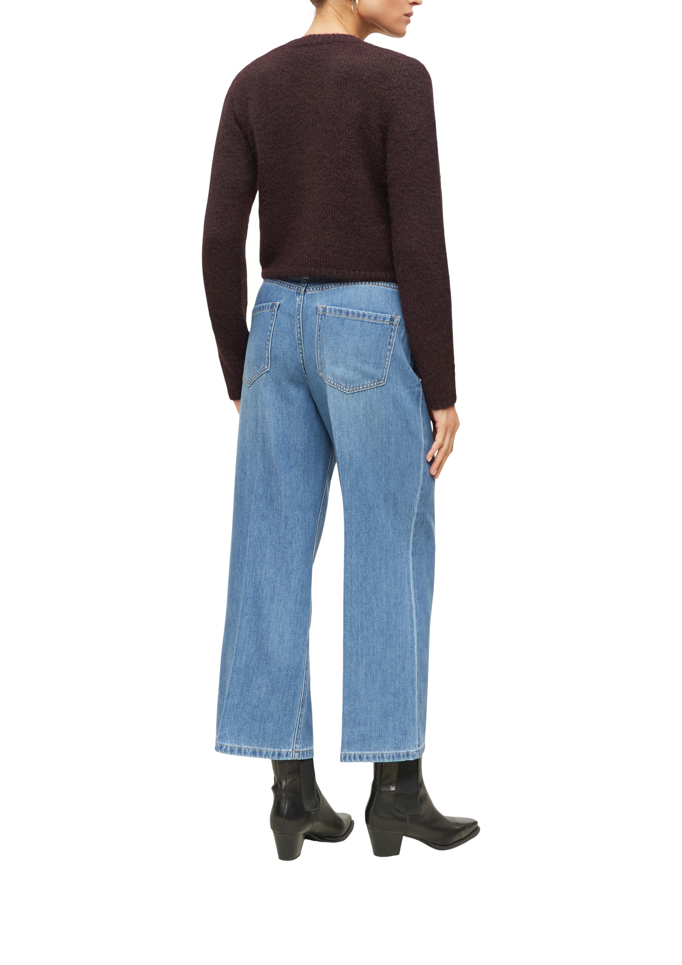 s.Oliver Wide leg Jeans 'Suri' in Blauw: terug