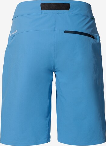 VAUDE Regular Outdoor Pants 'Badile' in Blue