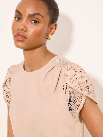 Lipsy Blouse in Beige