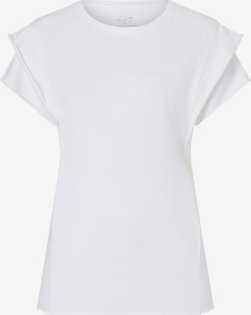 TIMEZONE Shirt 'Galaxy' in White: front