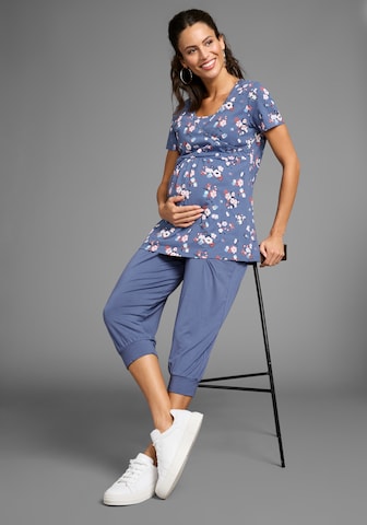 Neun Monate Loose fit Pants in Blue