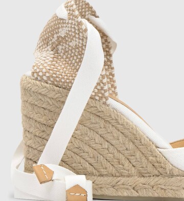 Castañer Espadrilles 'Carina' in Wit