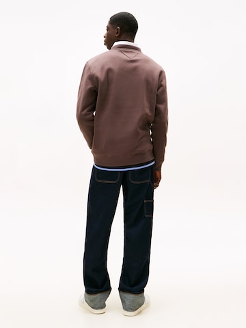 Tommy Jeans Mikina – hnědá