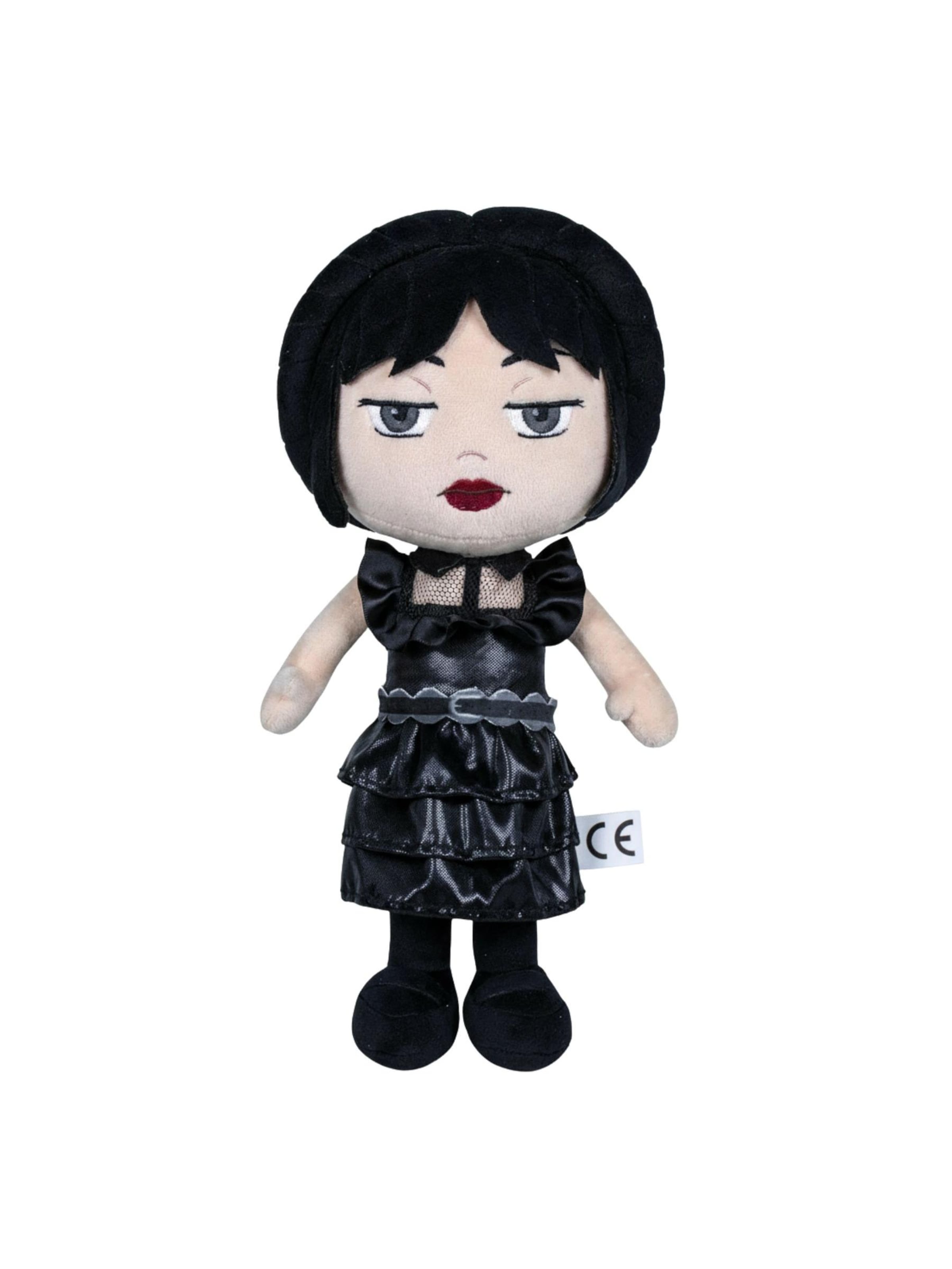 Maxte Stuffed animals 'WEDNESDAY ADDAMS' in Black: front