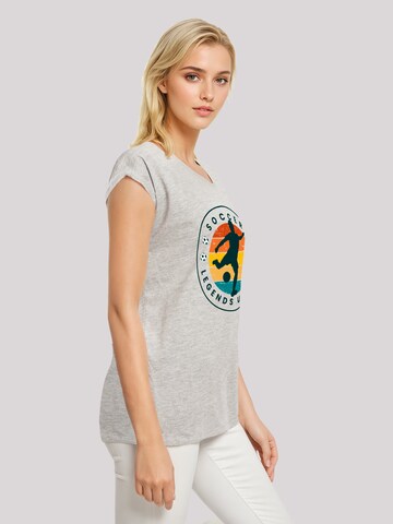 T-shirt 'Soccer Legends United' F4NT4STIC en gris