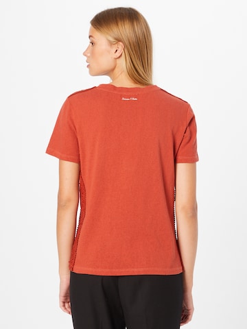 FREEMAN T. PORTER Shirt 'Tavie' in Rood