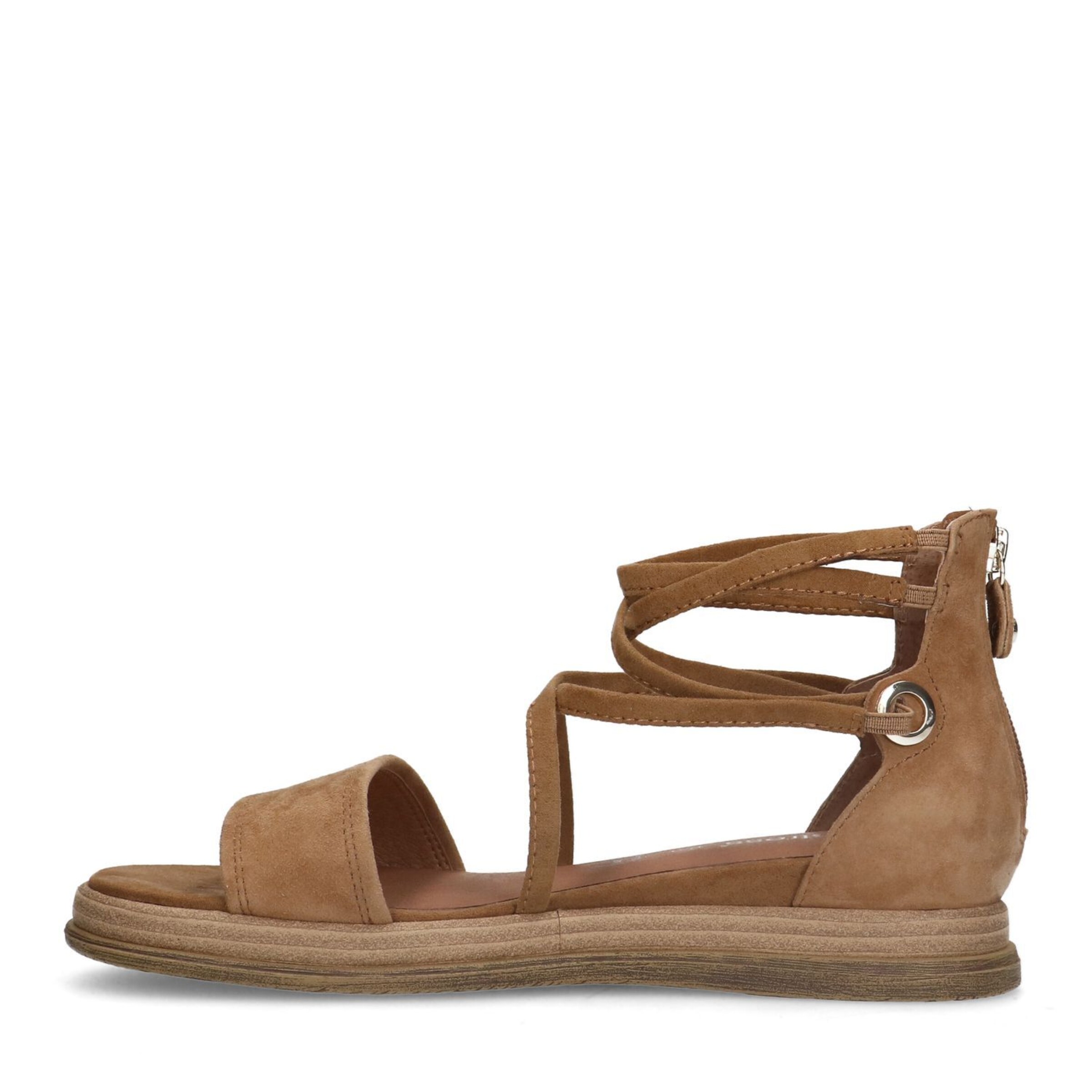 MANFIELD Sandale in Beige