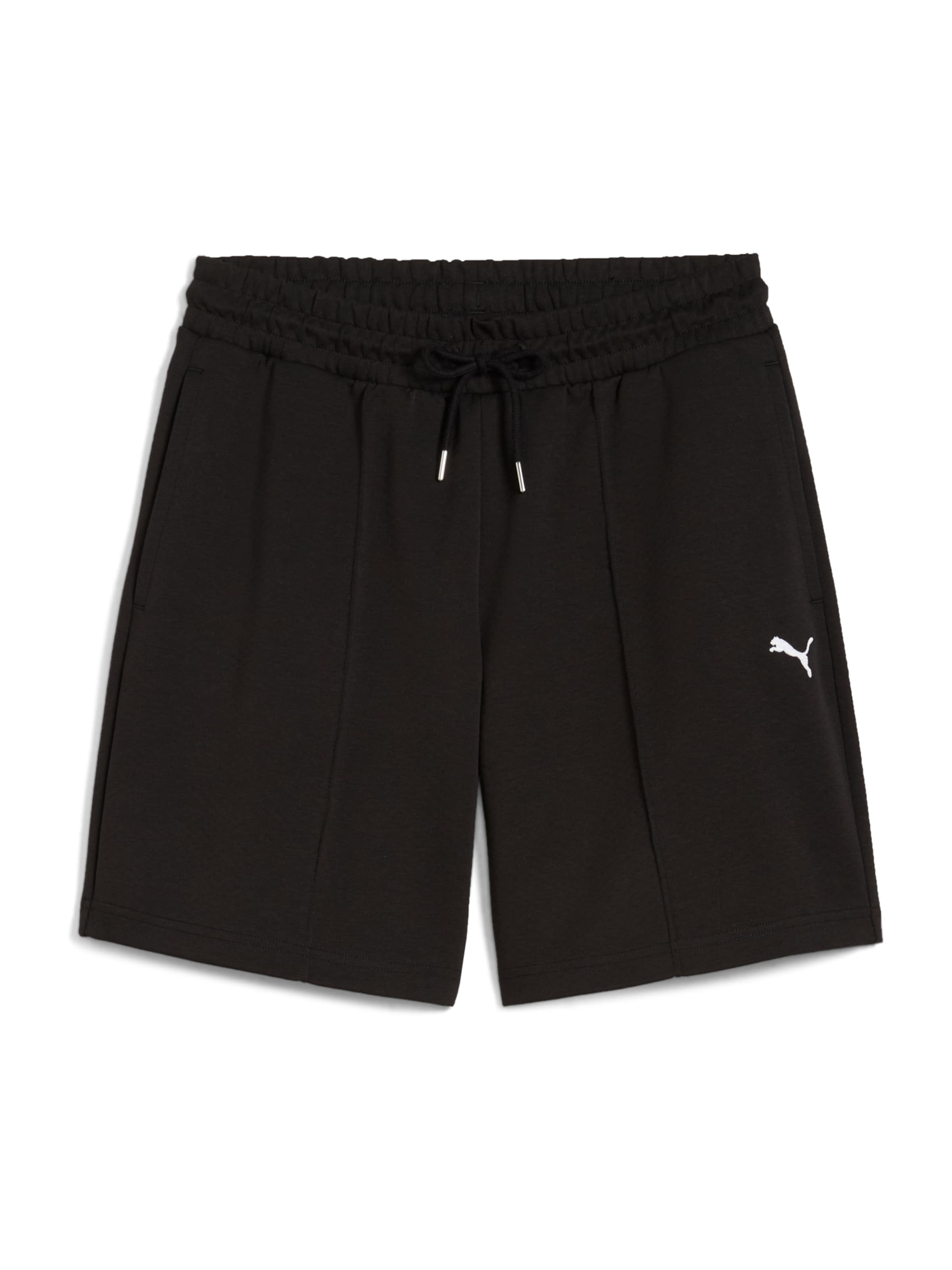 PUMA Loosefit Παντελόνι φόρμας 'WARDROBE ESS' σε μαύρο: μπροστά