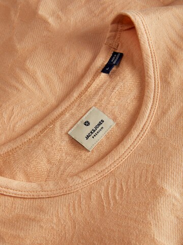 JACK & JONES Tričko 'NAEL' - oranžová