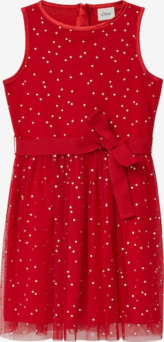 s.Oliver Kleid in Rot: Vorderseite