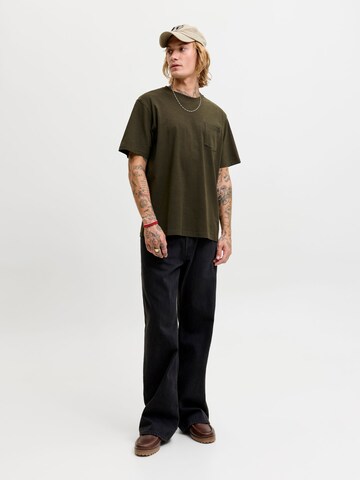 JACK & JONES Shirt 'JJEDover' in Bruin