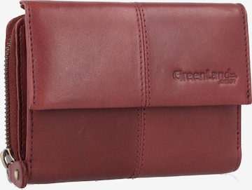 Greenland Nature Wallet 'Nature Soft' in Red