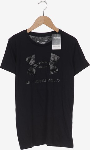 UNDER ARMOUR T-Shirt S in Schwarz: predná strana