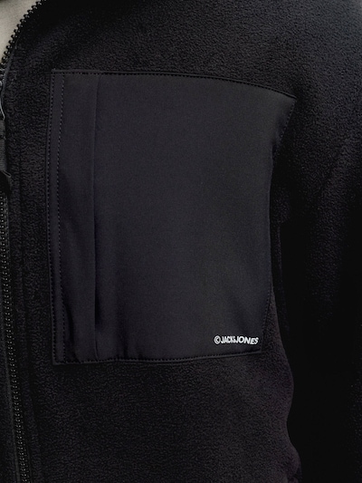 fekete JACK & JONES Polár dzseki 'JJEMASON' - S, Termék nézet