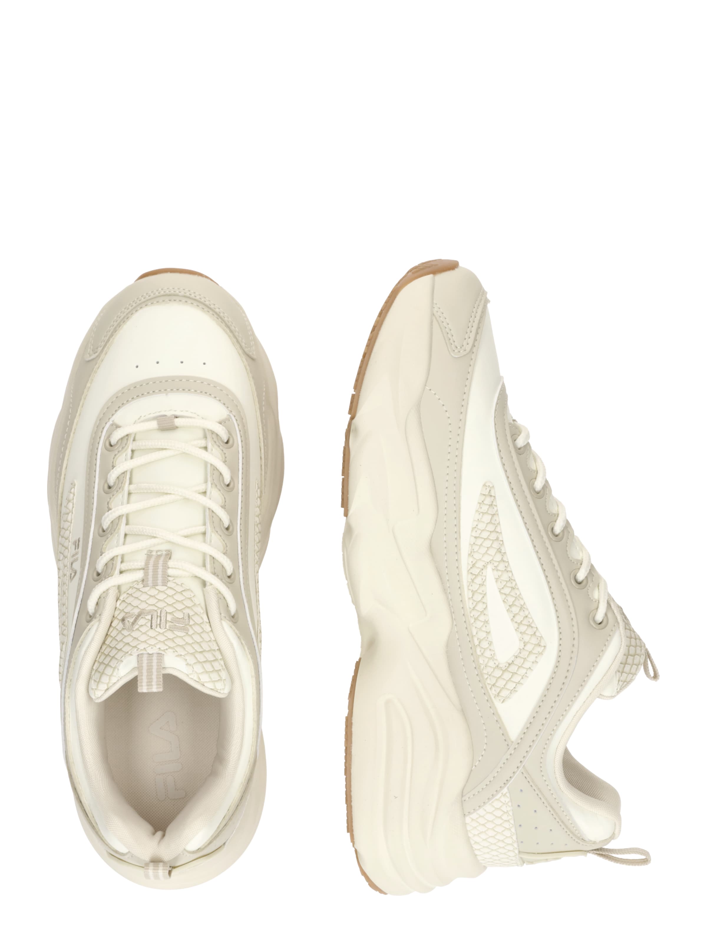 Baskets basses 'Skye Zp' FILA en beige