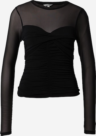 Camicia da donna 'Zephyr-M' di mbym in nero: frontale