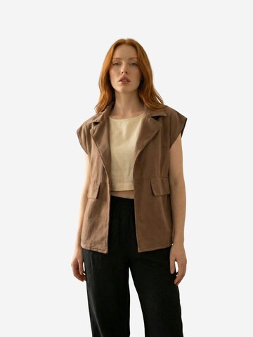 My fashion Vest in Brown