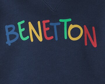 UNITED COLORS OF BENETTON Sweatshirt in Blue