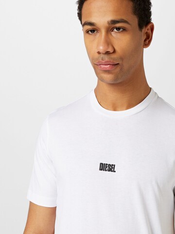 DIESEL Shirt 'JUST' in White