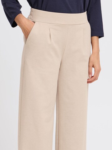 b.young - Pierna ancha Pantalón chino ' BYRizetta ' en marrón