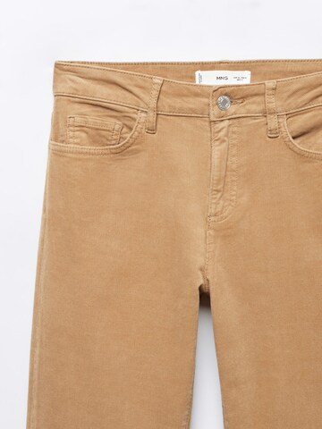 MANGO Regular Jeans 'Fionap' in Bruin