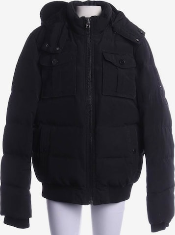 TOMMY HILFIGER Winterjacke / Wintermantel L in Schwarz: predná strana