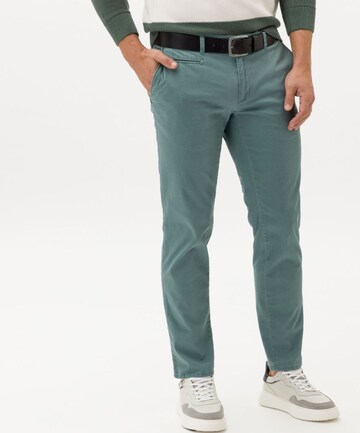 BRAX Regular Chino Pants 'Fabio' in Green: front