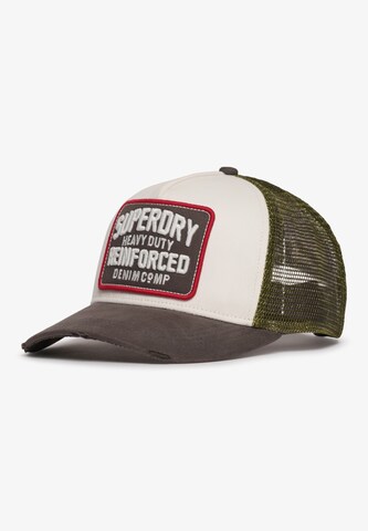 Superdry Cap in Green: front