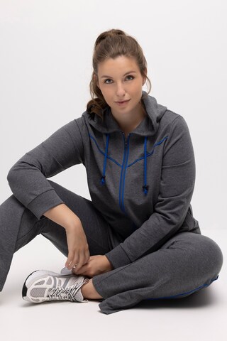 Ulla Popken Sweat jacket in Grey