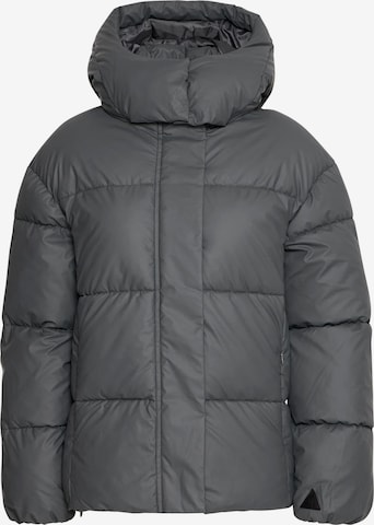 b.young Vinterjakke i grå: forside