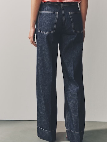 Next Wide leg Jeans in Blue
