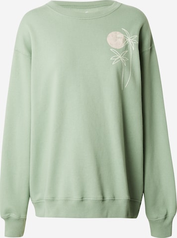 HOLLISTER Μπλούζα φούτερ σε πράσινο: μπροστά
