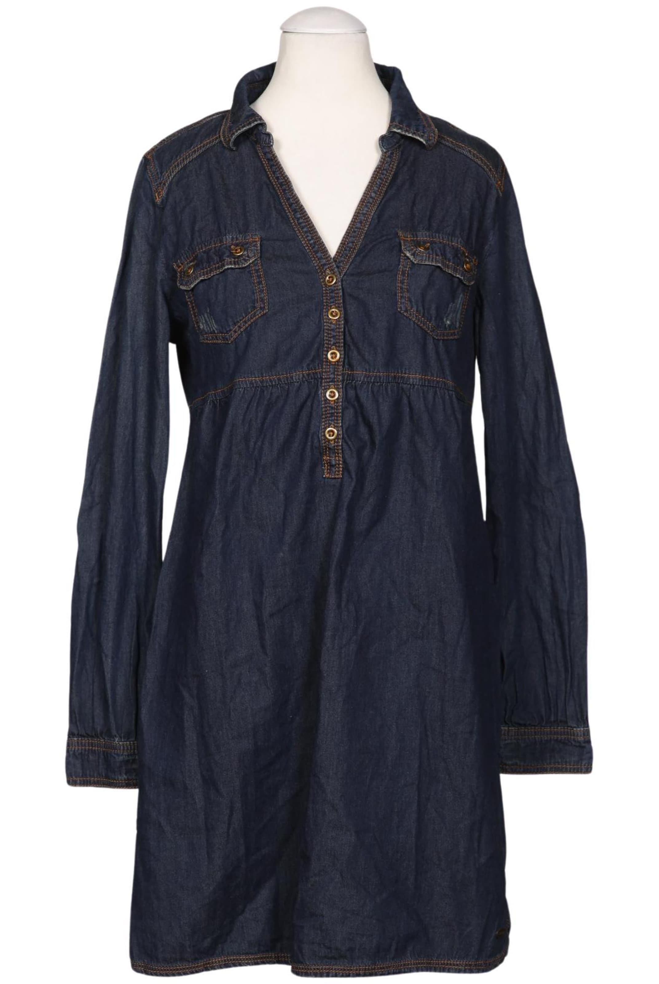 TOM TAILOR DENIM Kleid M in Blau: Vorderseite