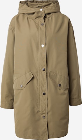 ABOUT YOU Between-Seasons Parka in Green: front